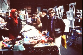 Olle Berggren på marknad i Soho